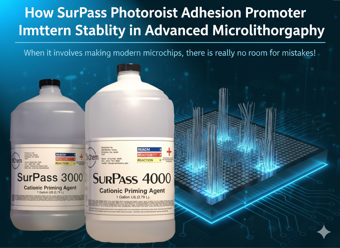 How SurPass Photoresist Adhesion Promoter Improves Pattern Stability in Advanced Microlithography