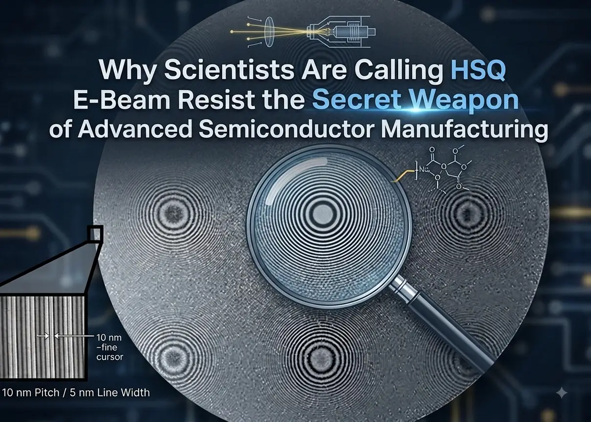 Why Scientists Are Calling HSQ E-Beam Resist the Secret Weapon of Advanced Semiconductor Manufacturing?